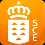 app movil sce android application logo